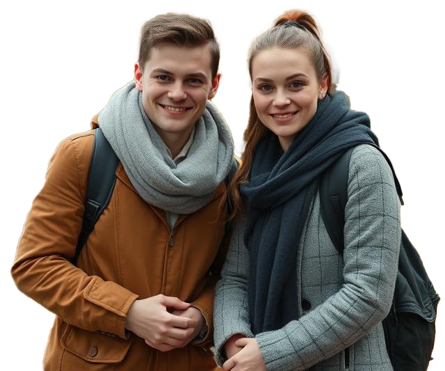 Студенты колледжа